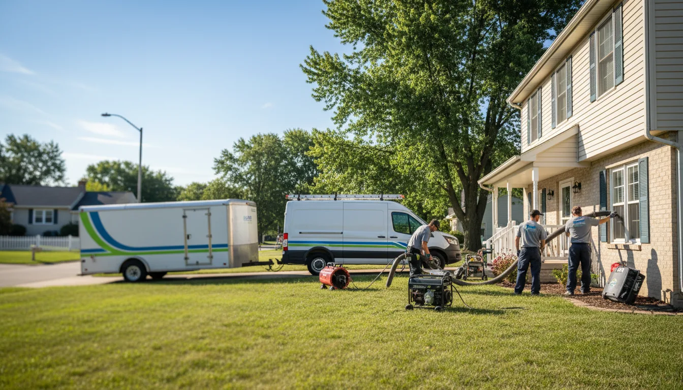 Flooded Basement Restoration And Cleanup With Repair in Saint Edward, NE near me
